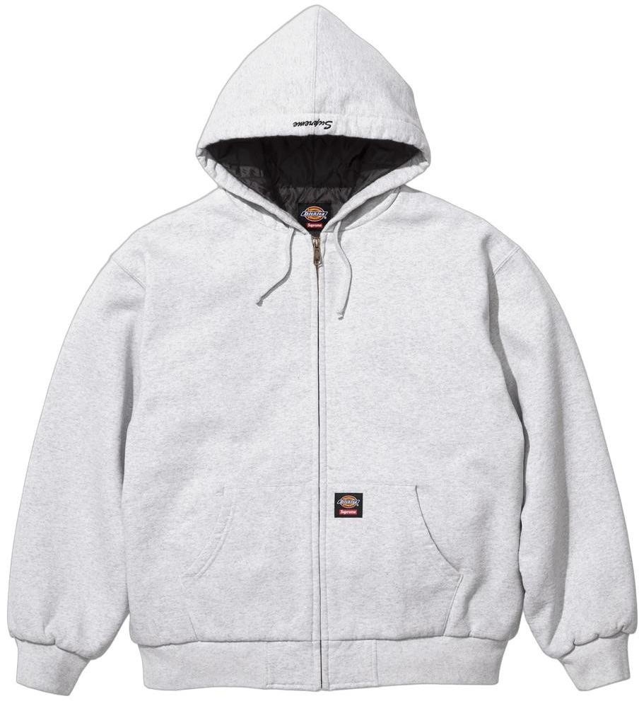 Supreme®/Dickies® Quilted Lined Zip Up Hooded Sweatshirt view 20